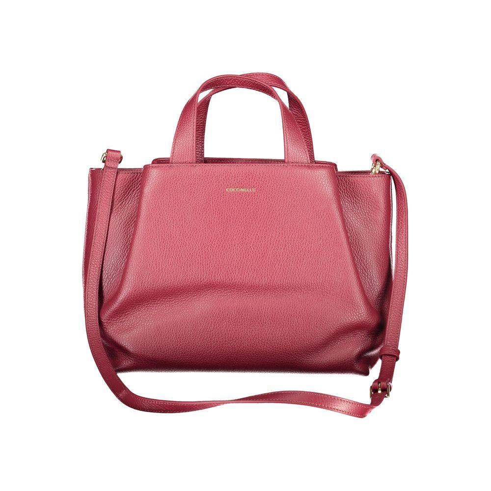 Coccinelle Purple Leather Women Handbag CO-39545