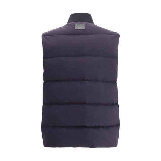 Dolce & Gabbana Reversible Down Vest DO-G9BSPTFCTABS8031-IT48 | M