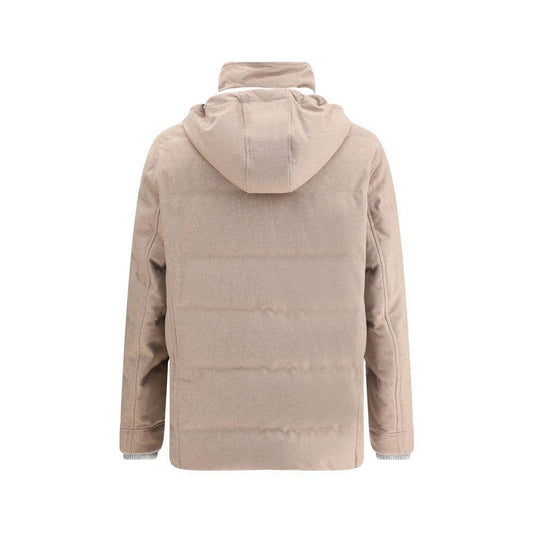Brunello Cucinelli Cashmere Down Jacket BR-MM4701823CBK06-M