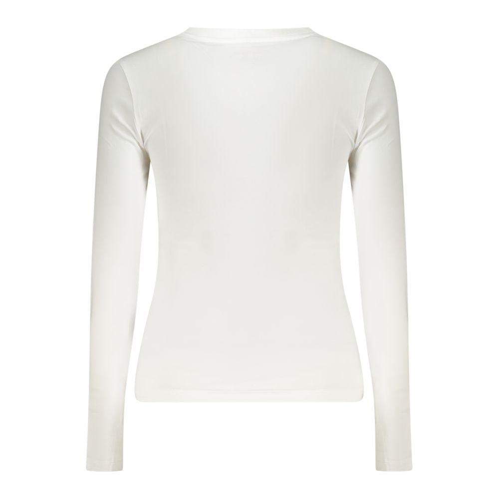 Guess Jeans White Cotton Women T-Shirt GU-39568-S