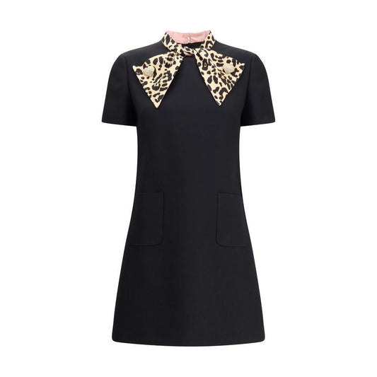 Valentino Crepe couture short Dress
