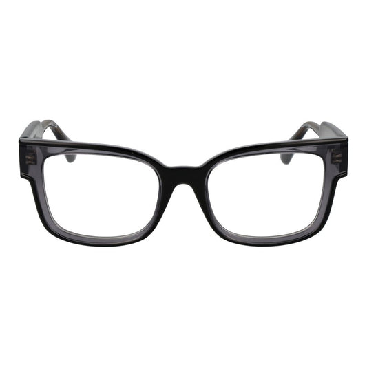 Max & Co Black Women Glasses Frame, full-rim rectangle style in stainless steel, demo plastic lenses, size 53-20-140 with black color.