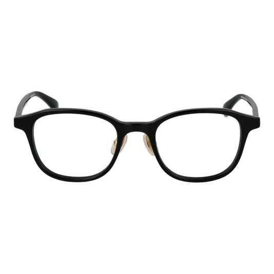 Max Mara Black Women Glasses Frame in acetate with full-rim square style, demo lenses, and branded case included.