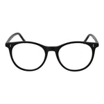 Hackett Black Men Glasses Frame made of black acetate with full-rim panto style, 48-17-145 size, demo lenses, no spring hinge.