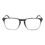 Hackett Gray Men Glasses Frame, full-rim acetate, rectangle shape, size 55-19-145, stylish gray for men.