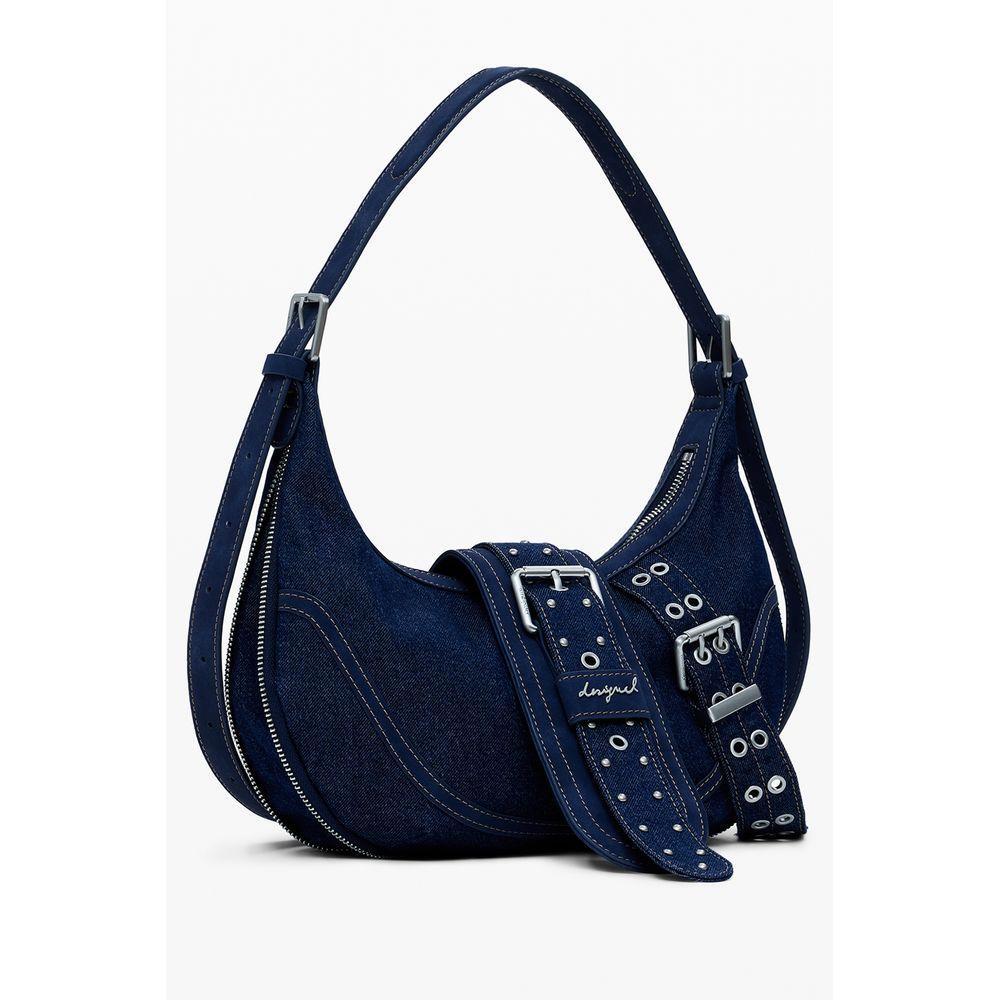 Front view with bag zipped and handles upright.