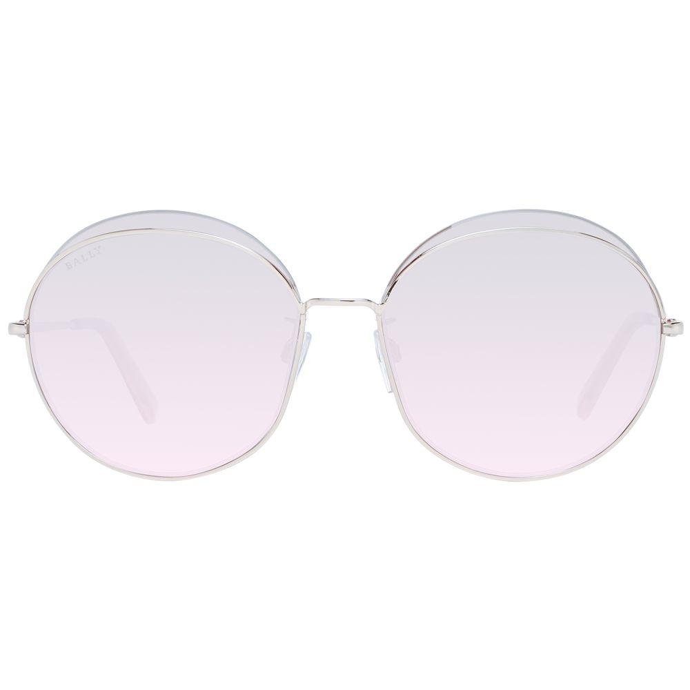 Bally Rose Gold Metal Sunglasses