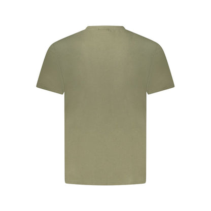 Napapijri Green Cotton Men T-Shirt