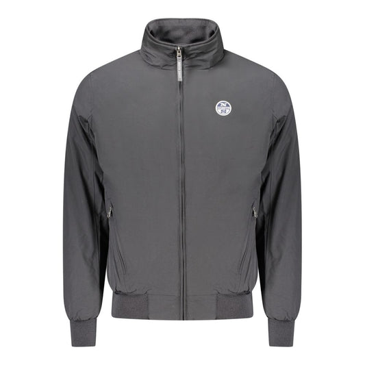 North Sails Black Polyester Men Jacket