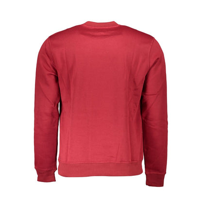 Gianmarco Venturi Rosso Polyester Men Sweatshirt