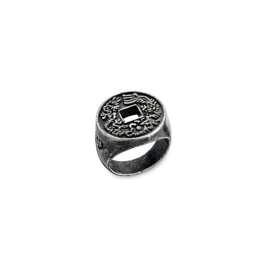 AN JEWELS JEWELRY Mod. AA.R03A-11 ring with intricate engraved design
