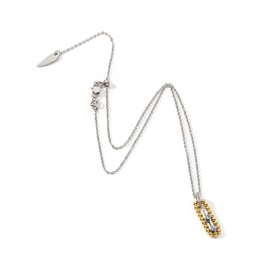 Elegant chain necklace AN JEWELS JEWELRY Mod. AL.NSOK02SYC with silver and gold detailing.