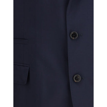 Brunello Cucinelli Blue Wool Blazer