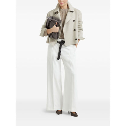 Brunello Cucinelli Dazzling Rib sweater in Soft wool, cashmere and mohair