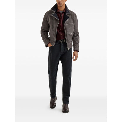 Brunello Cucinelli T-shirts and Polos Grey