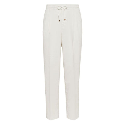 Brunello Cucinelli Trousers White