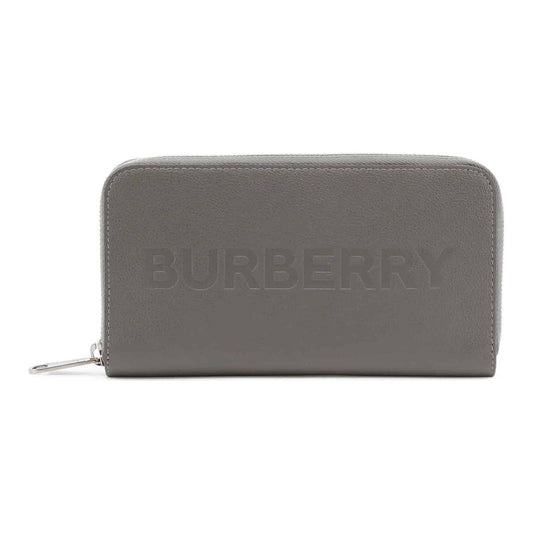 Burberry Leather Wallets in Grey 80528861_GREY:370579