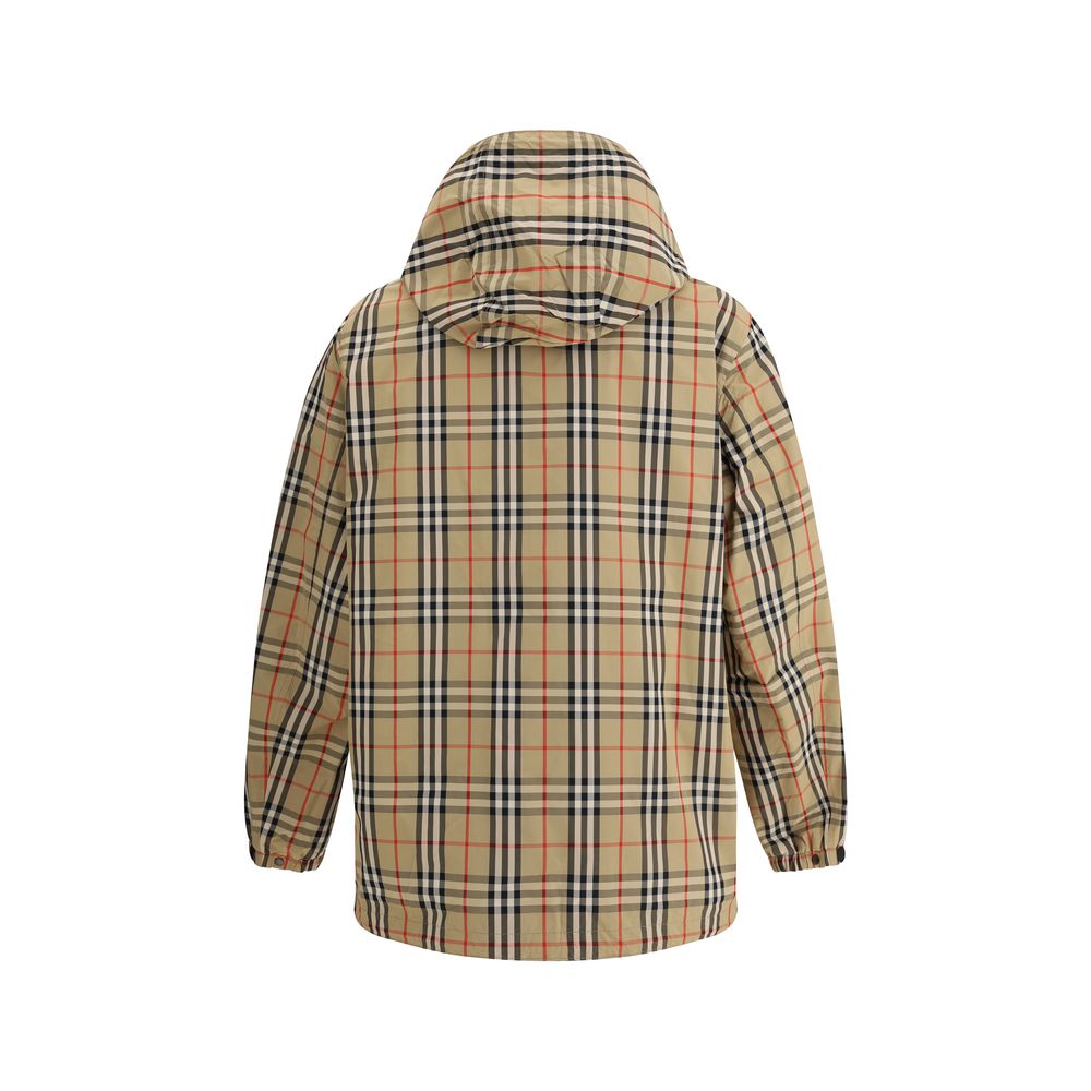 Burberry Multicolor Polyamide Rain Coat