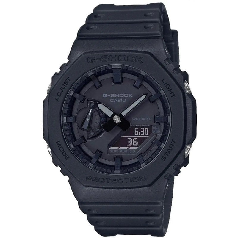 CASIO G-SHOCK Mod. NEW OAK ALL BLACK - Tough Solar. Bluetooth