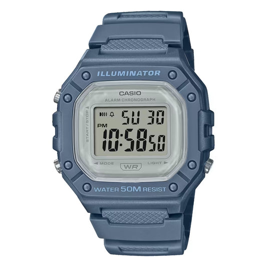 CASIO TIMELESS COLLECTION Mod. SPORT ILLUMINATOR WR 50M. ALARM. CHRONOGRAPH - AVIO - COLORED SERIE