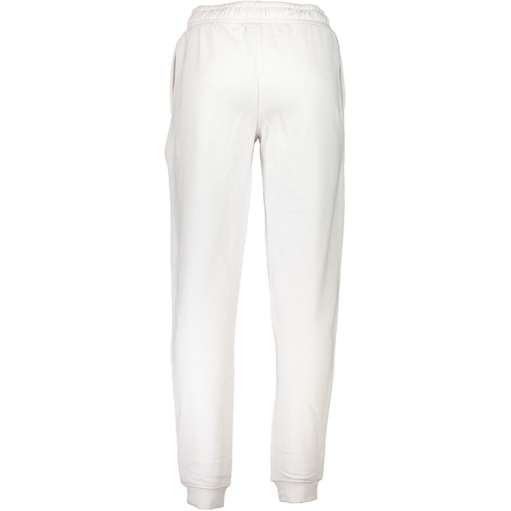 Cavalli Class Bianco Cotton Men's Track Pant