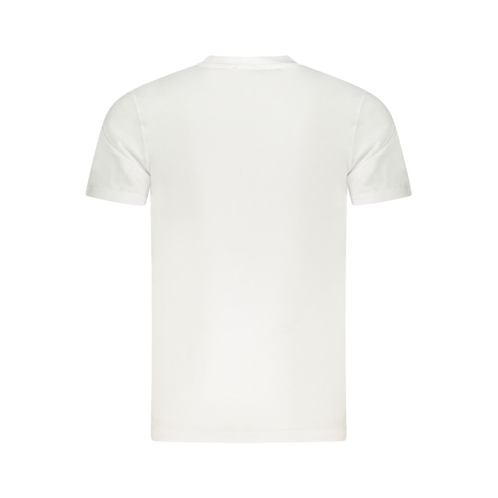 Cavalli Class White Cotton T-Shirt back view