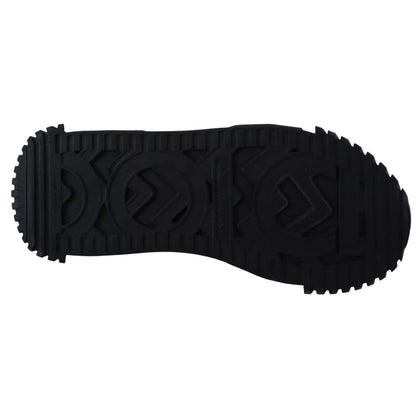 Dolce & Gabbana Black Nylon High Top Sorrento Sneakers Shoes