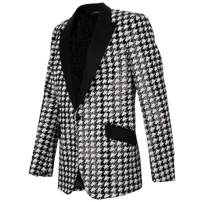 Dolce & Gabbana Black Polyester Blazer