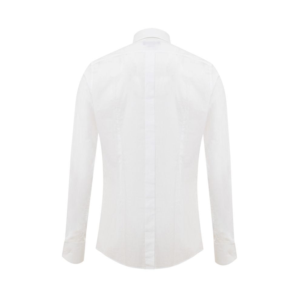 Dolce & Gabbana White Cotton Dress Shirt