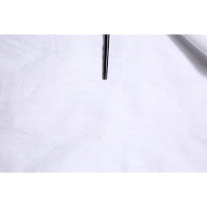 Dolce & Gabbana White Cotton Long Sleeves Collared Formal Shirt