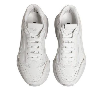 Dolce & Gabbana White Daymaster Low Top Mens Sneakers Shoes