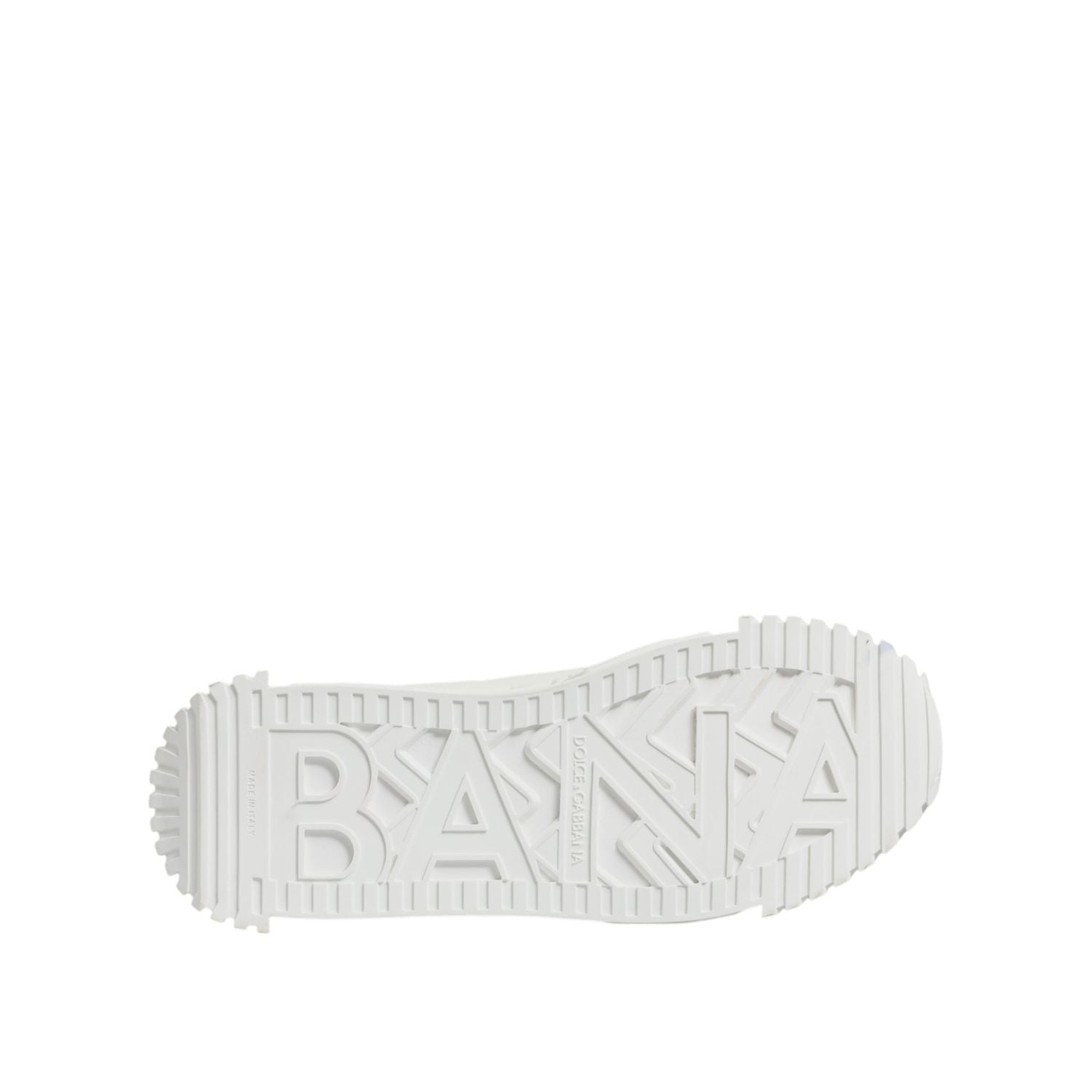 Dolce & Gabbana White Leather Low Top NS1 Sneakers Shoes