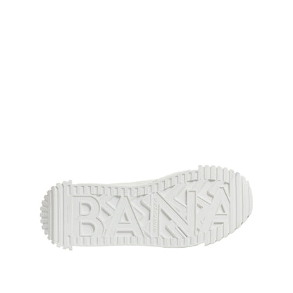 Dolce & Gabbana White Leather Low Top NS1 Sneakers Shoes