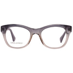 Front view of Dsquared² Bicolor Plastic Frames with flock color, unisex glasses, model DQ5106-020-49, dimensions 49/19/145 mm.