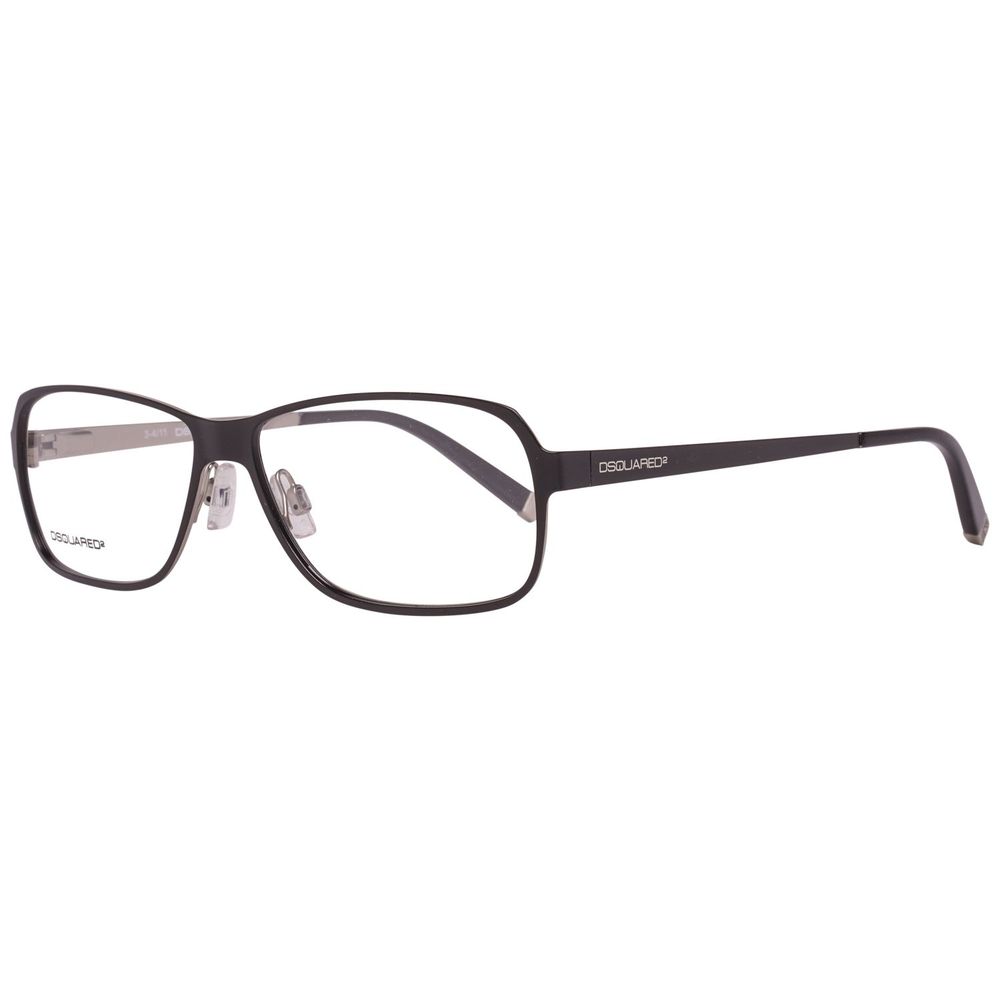 Dsquared² Black Metal Frames, DQ5057-002-56 glasses, black metal eyewear, lens/bridge/temple 56/13/140 mm.
