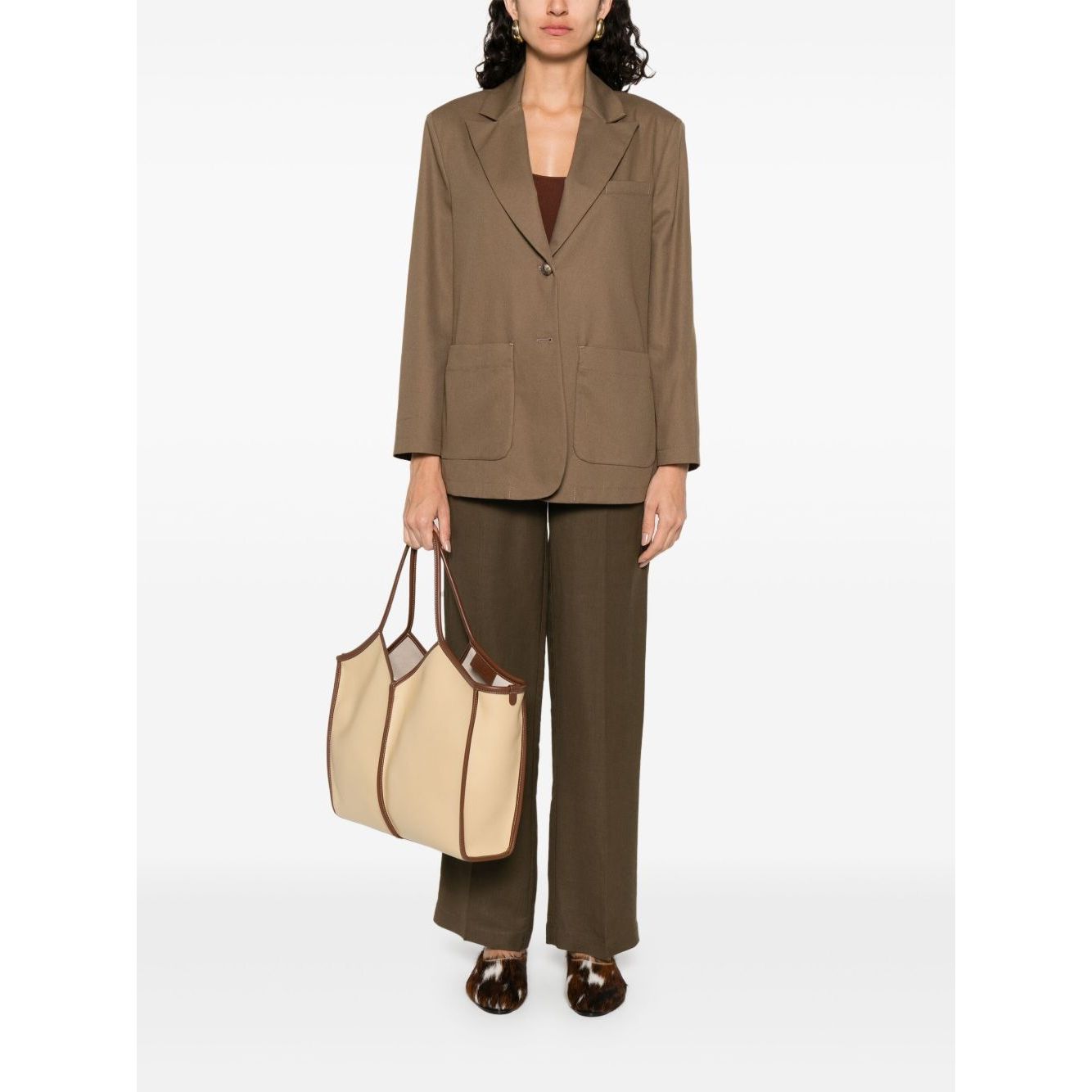 Emporio Armani Jackets Brown