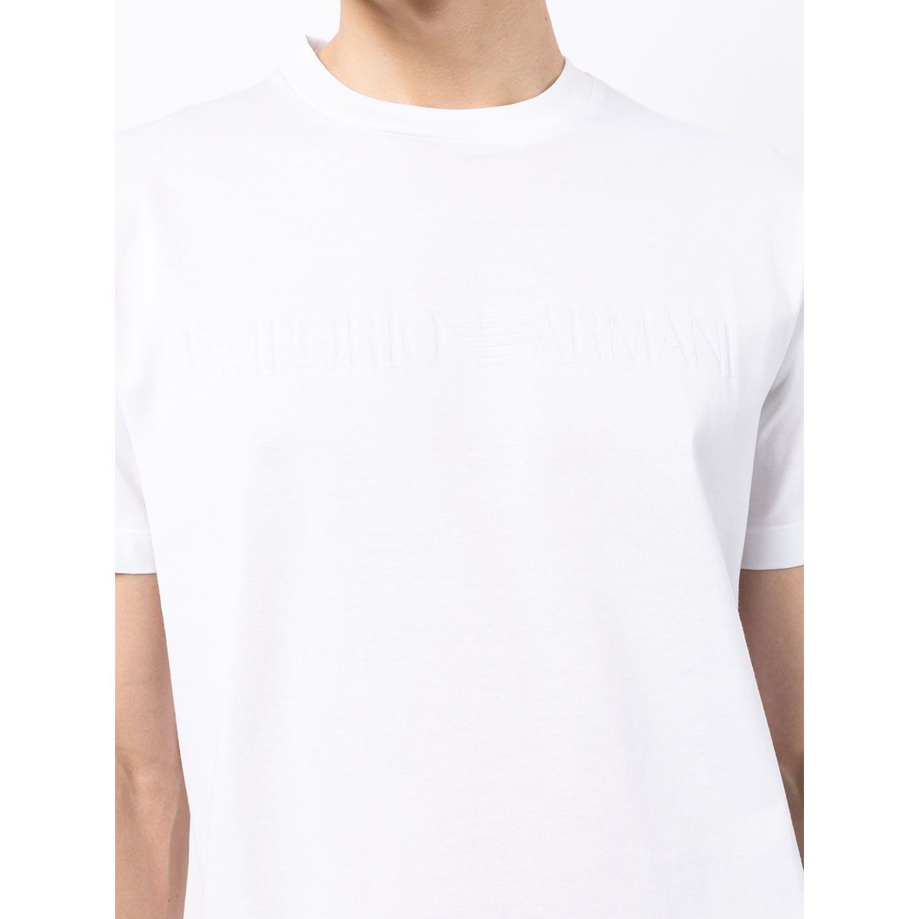 Emporio Armani T-shirts and Polos White