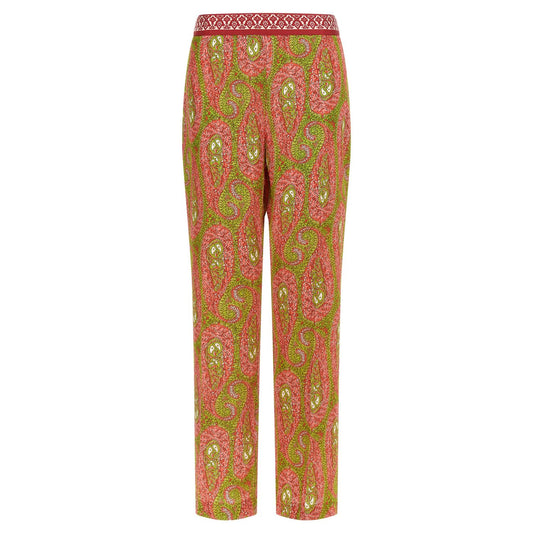 Etro Multicolor Polyester Pants