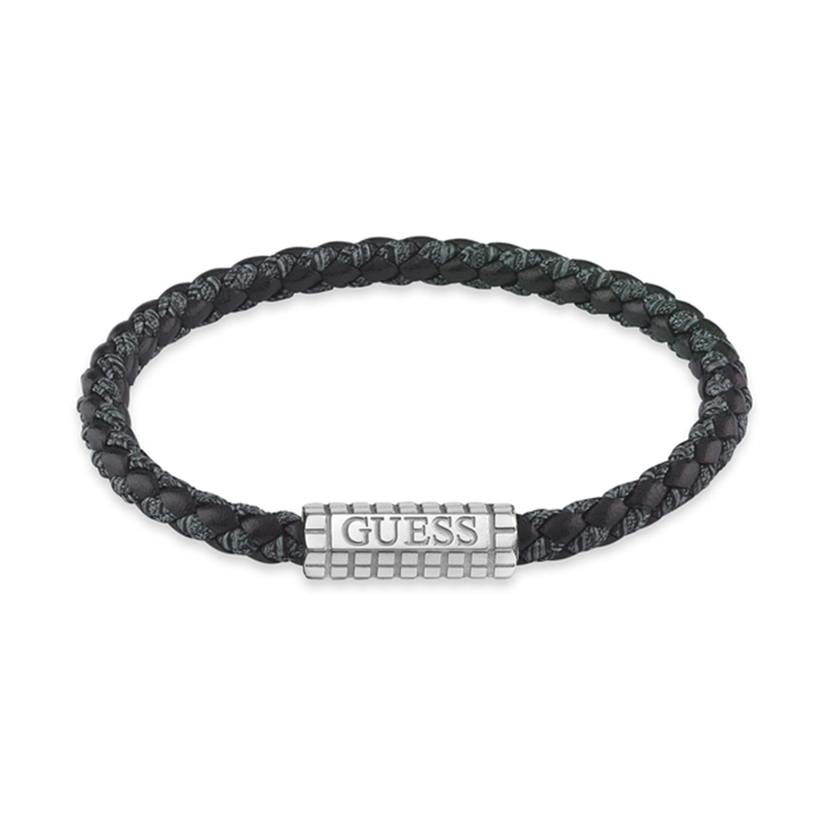 GUESS JEWELS JEWELRY Mod. JUMB05036JWSTBKS black braided bracelet