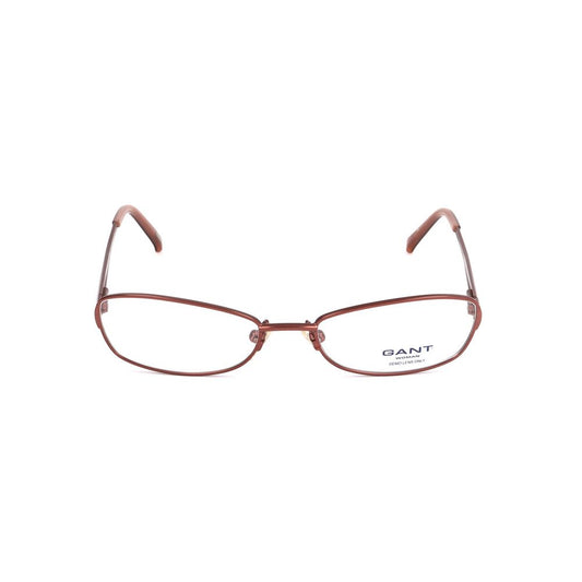 Gant Brown Plastic Frames unisex glasses with dimensions 51/17/135 mm, plastic material, and brown color.