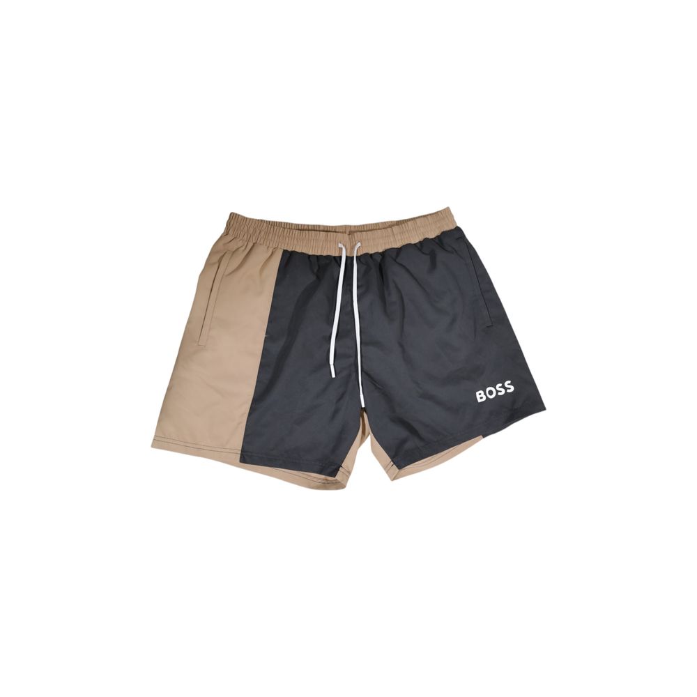 Hugo Boss Beige Polyester Swim Briefs