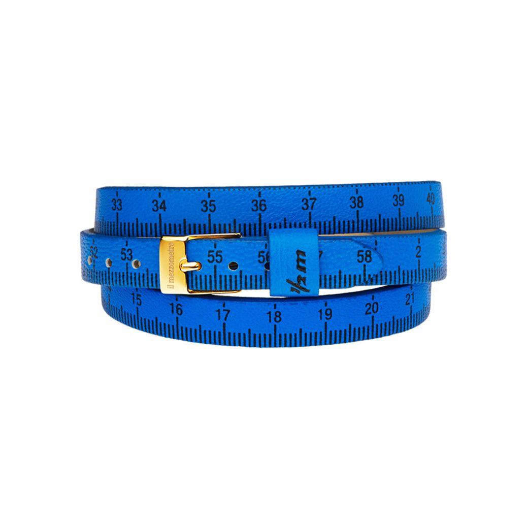 Il MEZZOMETRO Mod. FLUO - Bracciale in pelle/leather bracelet