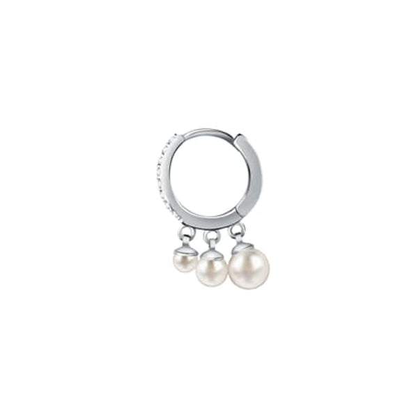 LA PETITE STORY JEWELRY Mod. LPS02AQM25 earring with pearl charms