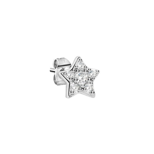 LA PETITE STORY JEWELRY Mod. LPS02ARQ03 star-shaped silver earring