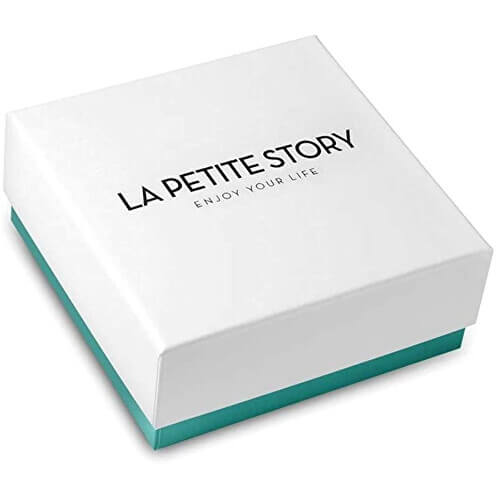 LA PETITE STORY JEWELRY Mod. LPS02ARQ129 packaging box showcasing elegant design and branding.