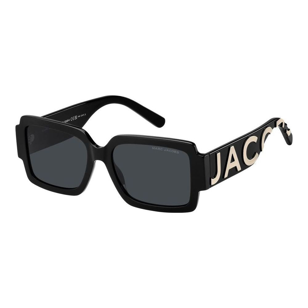 MARC JACOBS MOD. MARC 693_S sunglasses for ladies made of acetate, featuring a stylish black frame with logo on the temples.