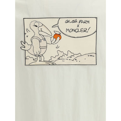 Moncler x Donald Glover White Cotton Coat