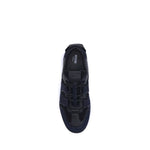 Moschino Leather and mesh Sneakers
