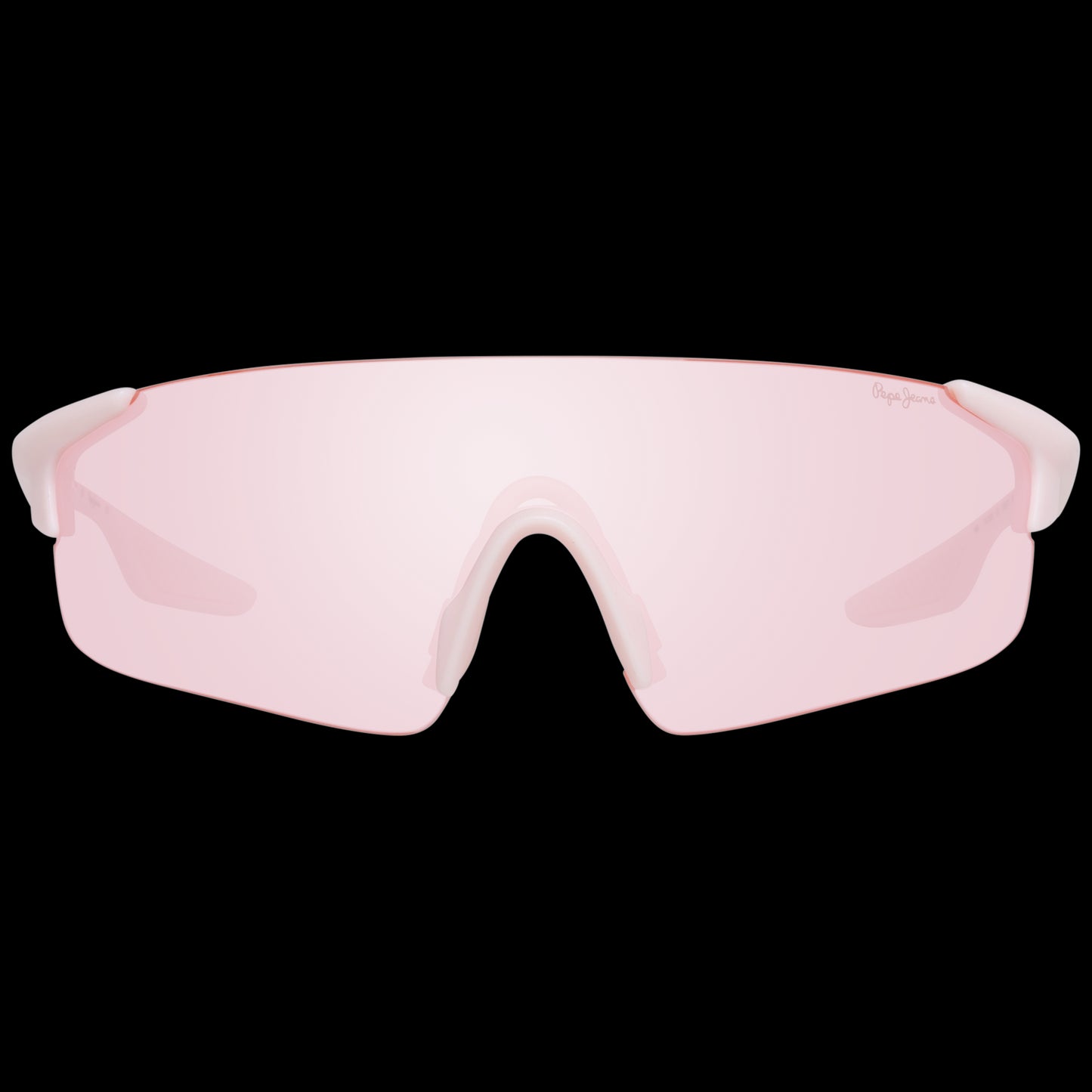 Unisex sunglasses PEPE JEANS MOD. PJ7372 130C4 with pink lenses.