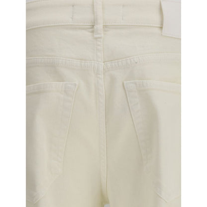 PT Torino Cream Cotton Slim Fit Jeans